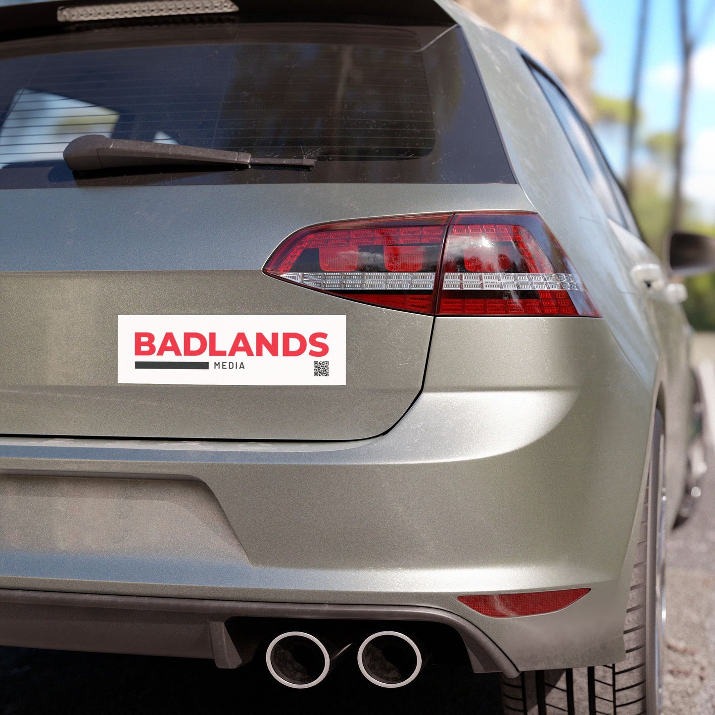 Badlands Media Car Magnet