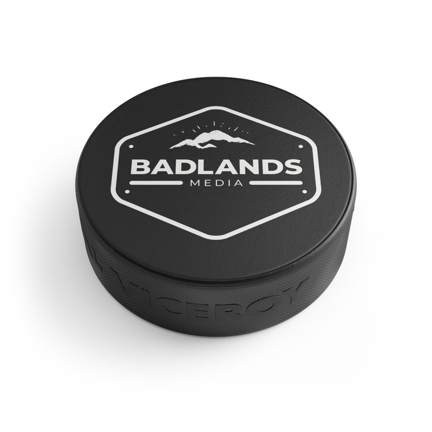 Badlands Media Hockey Puck