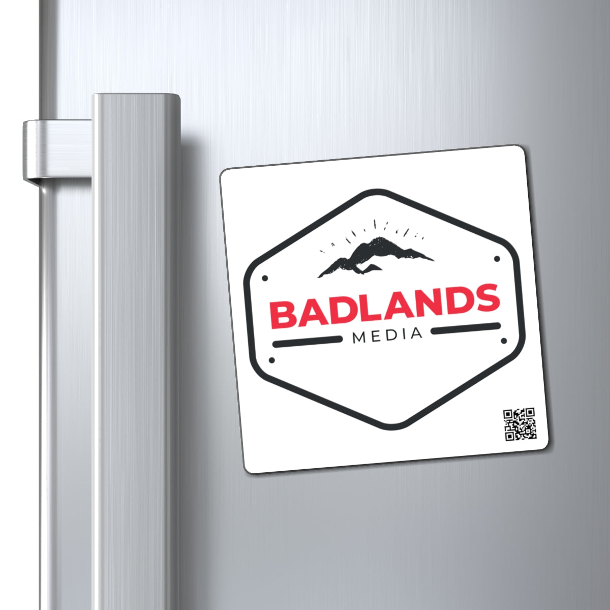 Badlands Media Square Magnet