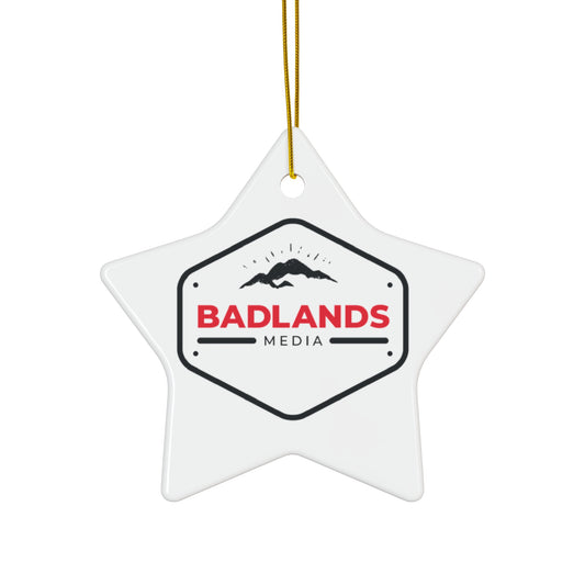 Badlands Ceramic Ornament