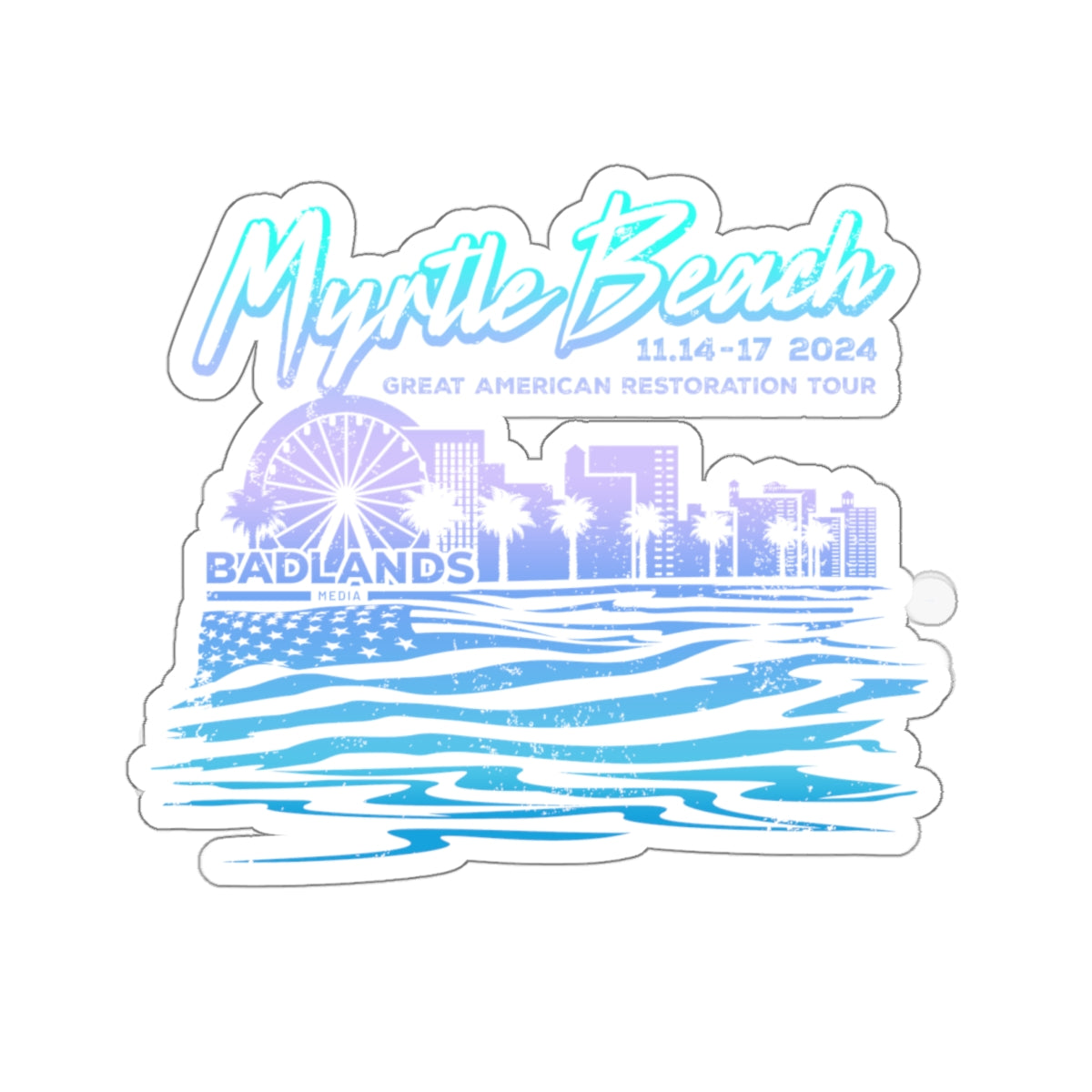 GART 6 Myrtle Beach Stickers