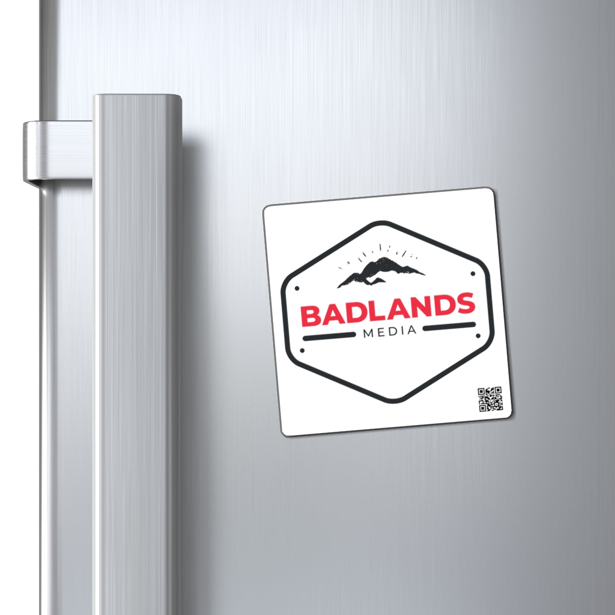 Badlands Media Square Magnet