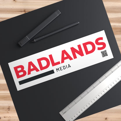 Badlands Media Bumper Sticker