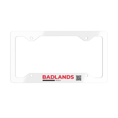 Badlands Media License Plate Frame