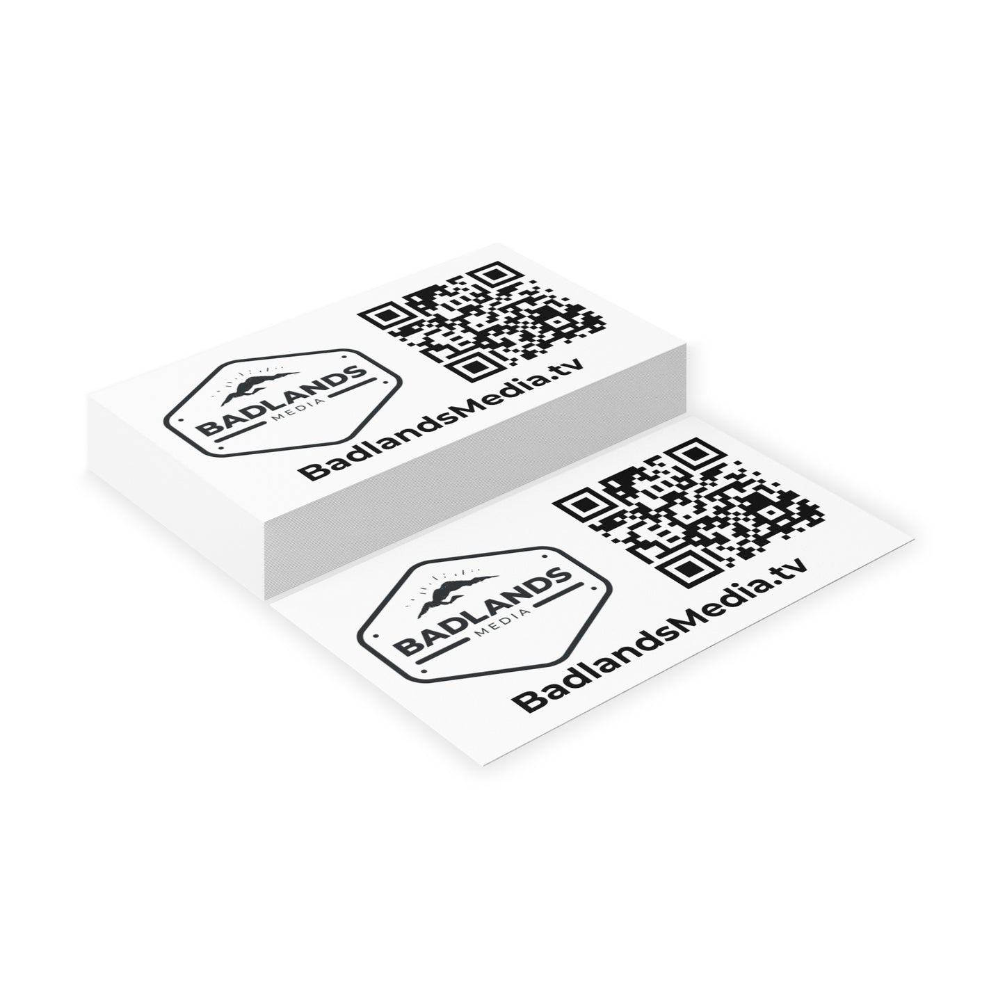 Badlands Media QR Cards