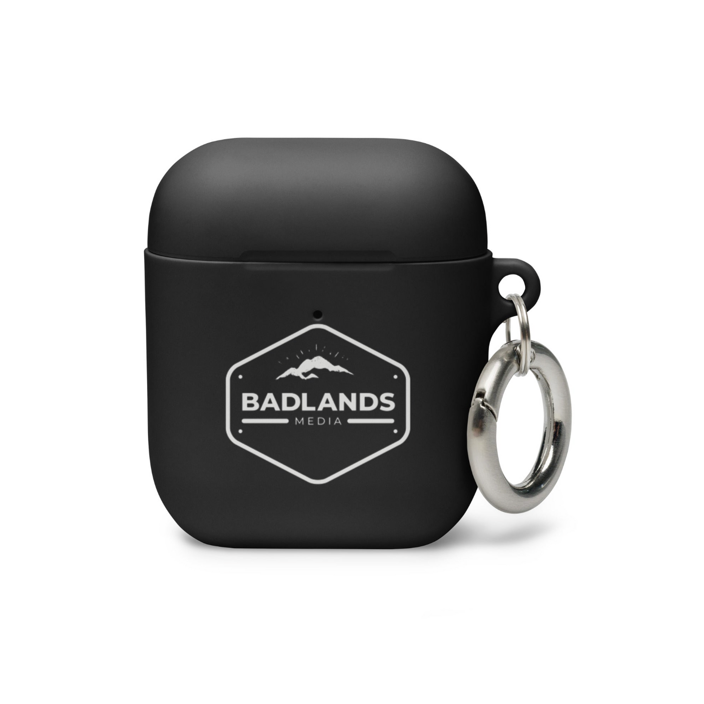 Badlands Rubber Case for AirPods® (white logo)