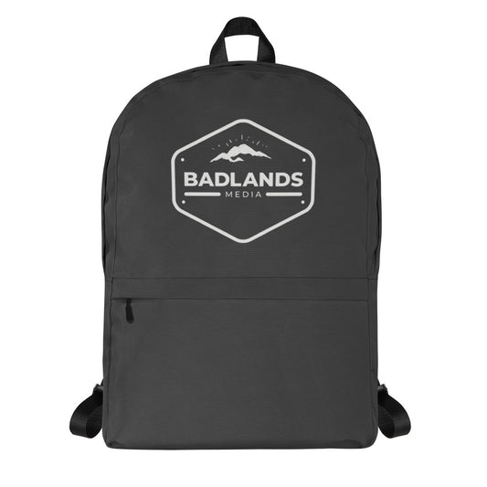 Badlands Backpack in charcoal