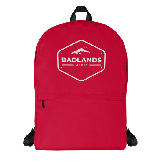 Badlands Backpack in cherry