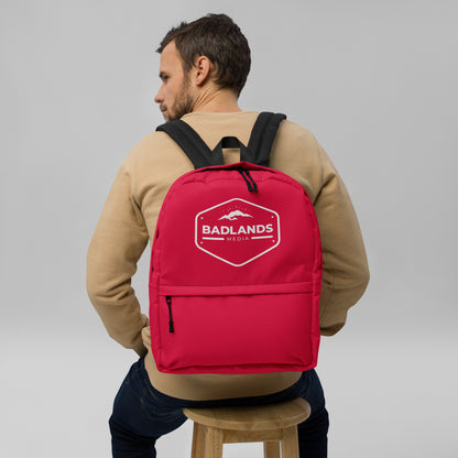 Badlands Backpack in cherry