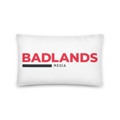 Badlands Lumbar Pillow in white