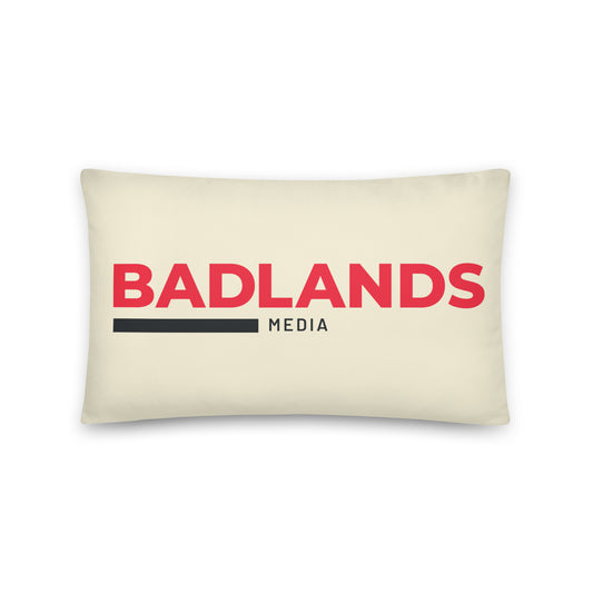 Badlands Lumbar Pillow in cream
