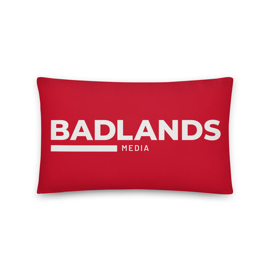 Badlands Lumbar Pillow in cherry