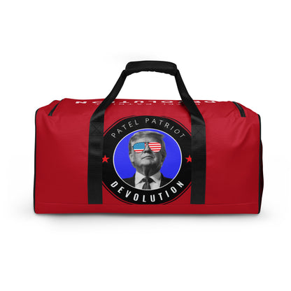 Trump Devolution Duffle bag (cherry)