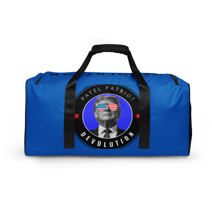 Trump Devolution Duffle bag (electric blue)