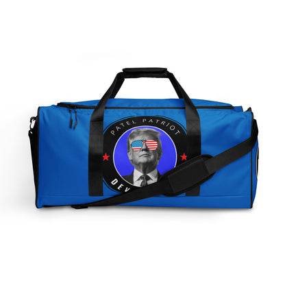 Trump Devolution Duffle bag (electric blue)