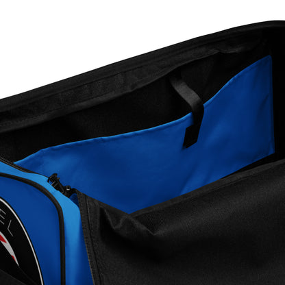 Trump Devolution Duffle bag (electric blue)