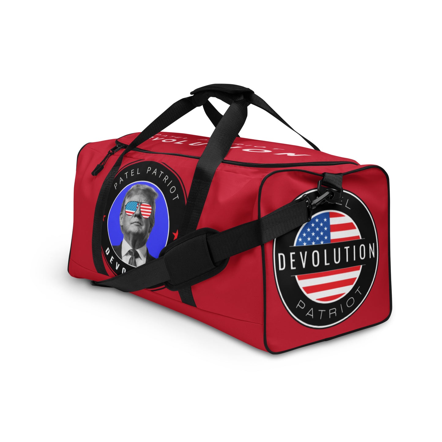 Trump Devolution Duffle bag (cherry)