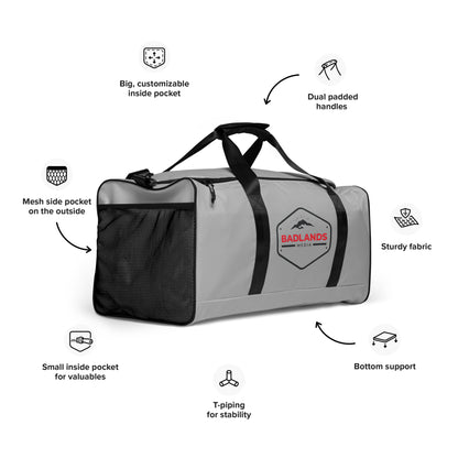 Badlands Extra Large Duffle Bag in steel gray