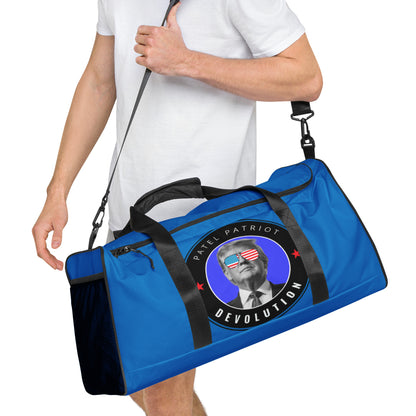 Trump Devolution Duffle bag (electric blue)