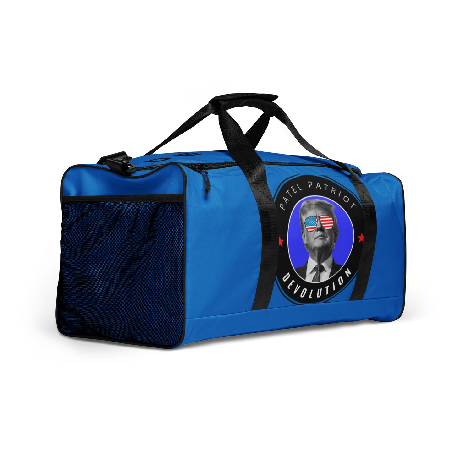 Trump Devolution Duffle bag (electric blue)