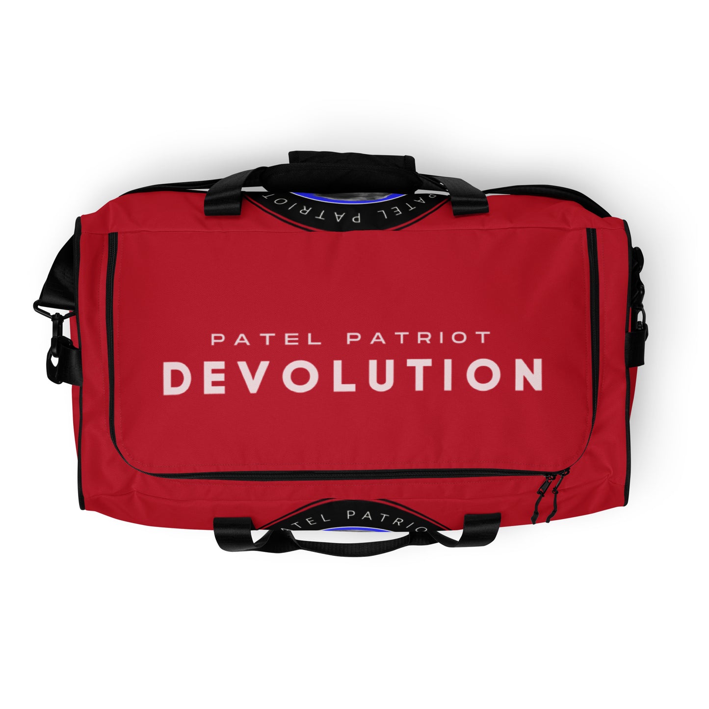 Trump Devolution Duffle bag (cherry)