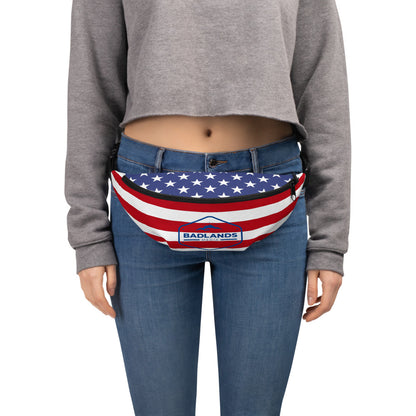 Badlands Fanny Pack in stars and stripes