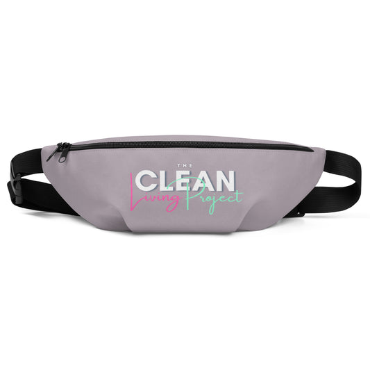 The Clean Living Project Fanny Pack (muted lavendar)