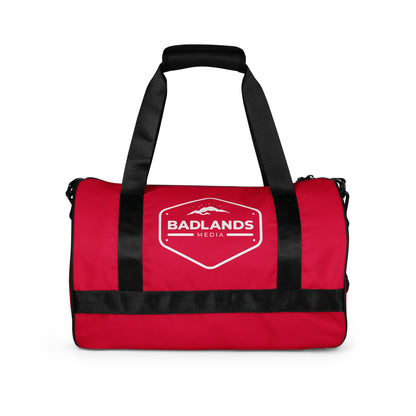 Badlands Medium Duffle Bag in cherry