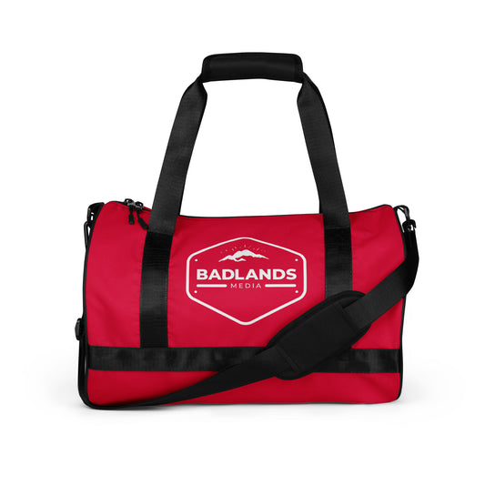 Badlands Medium Duffle Bag in cherry