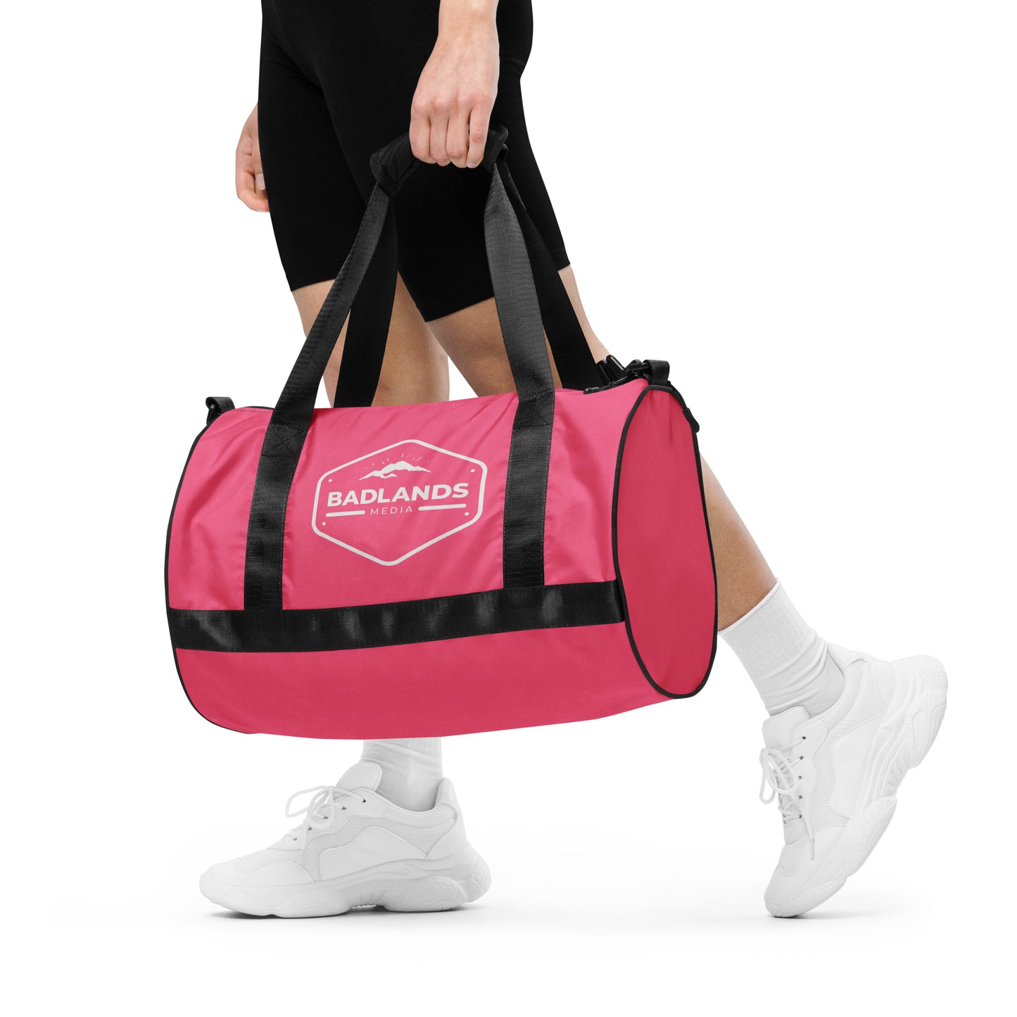 Badlands Medium Duffle Bag in bubble gum