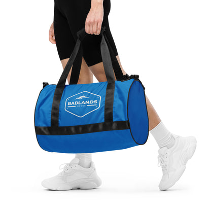 Badlands Medium Duffle Bag in electric blue