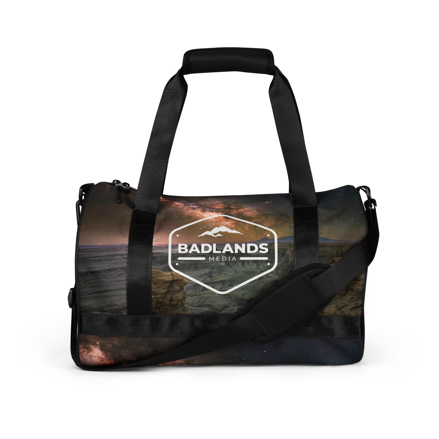 Badlands Medium Duffle Bag in desert nebula