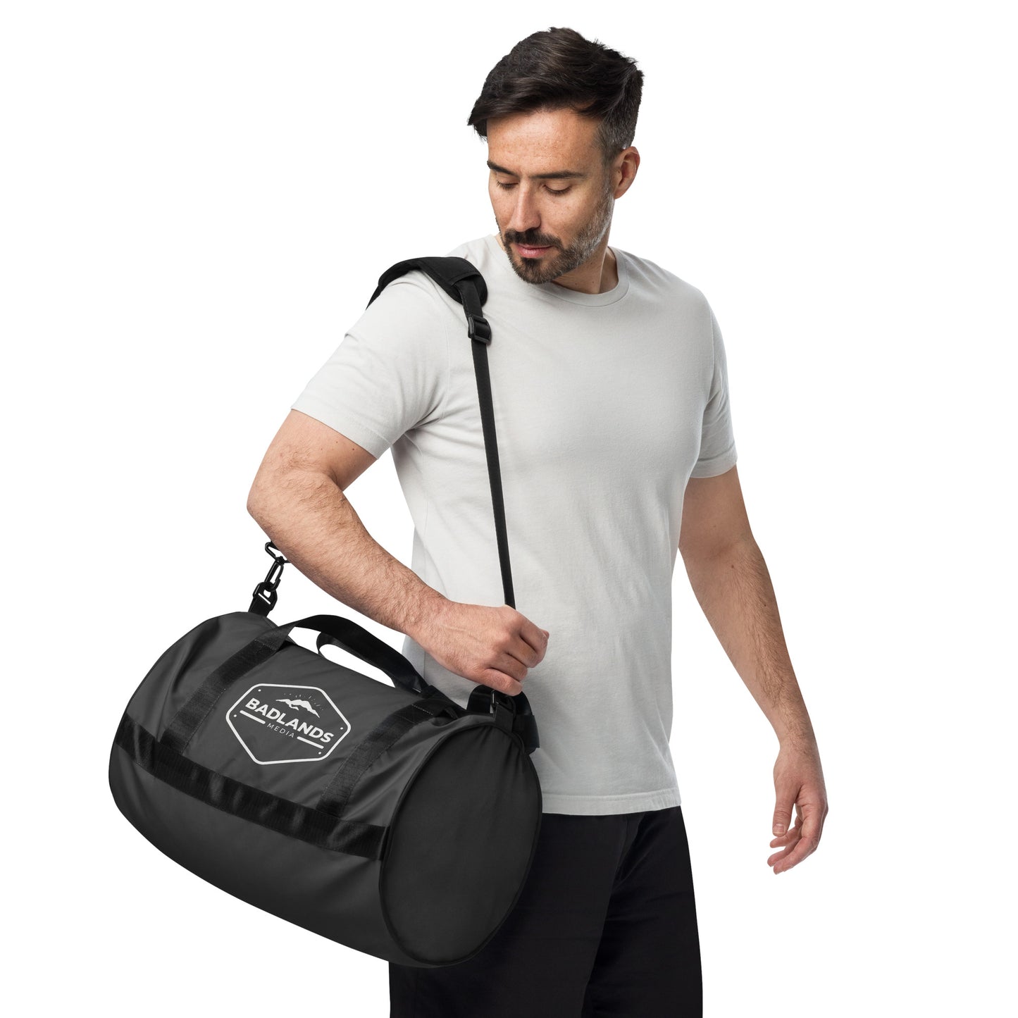 Badlands Medium Duffle Bag in charcoal