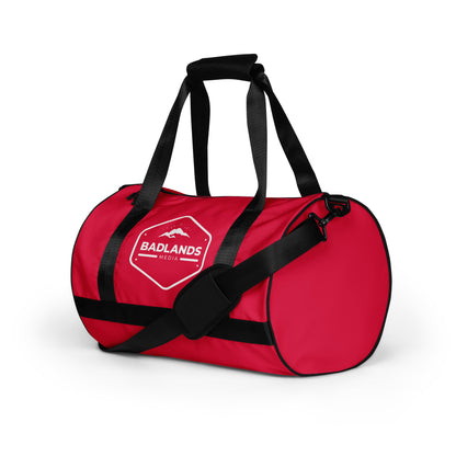 Badlands Medium Duffle Bag in cherry