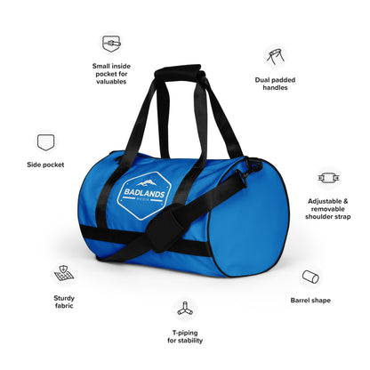 Badlands Medium Duffle Bag in electric blue