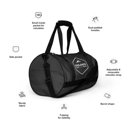 Badlands Medium Duffle Bag in charcoal