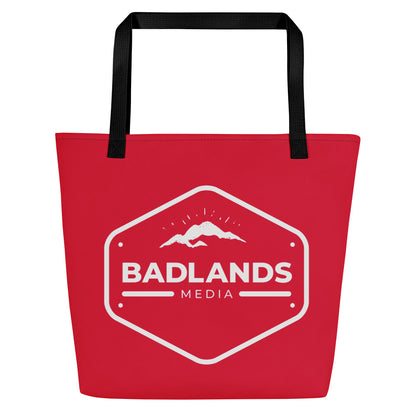 Badlands Extra Large Tote in cherry