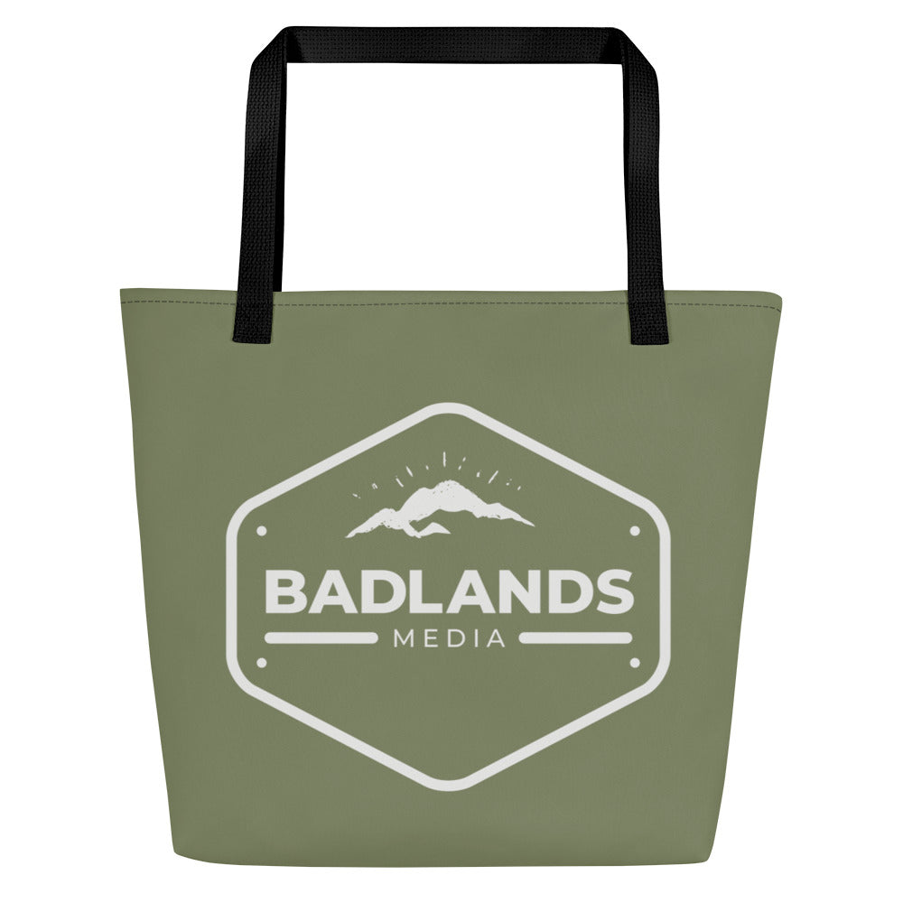 Badlands Extra Large Tote in olive