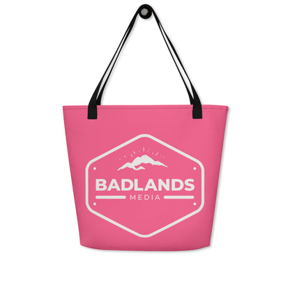 Badlands Extra Large Tote in bubble gum