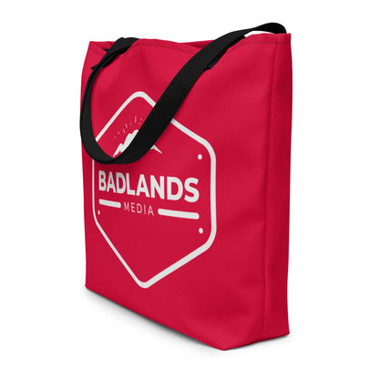 Badlands Extra Large Tote in cherry