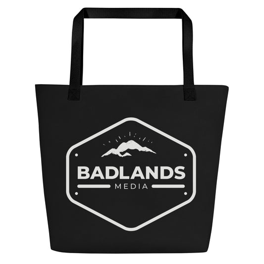 Badlands Extra Large Tote in black