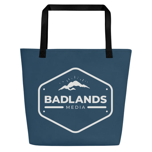 Badlands Extra Large Tote in cornflower blue