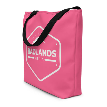 Badlands Extra Large Tote in bubble gum