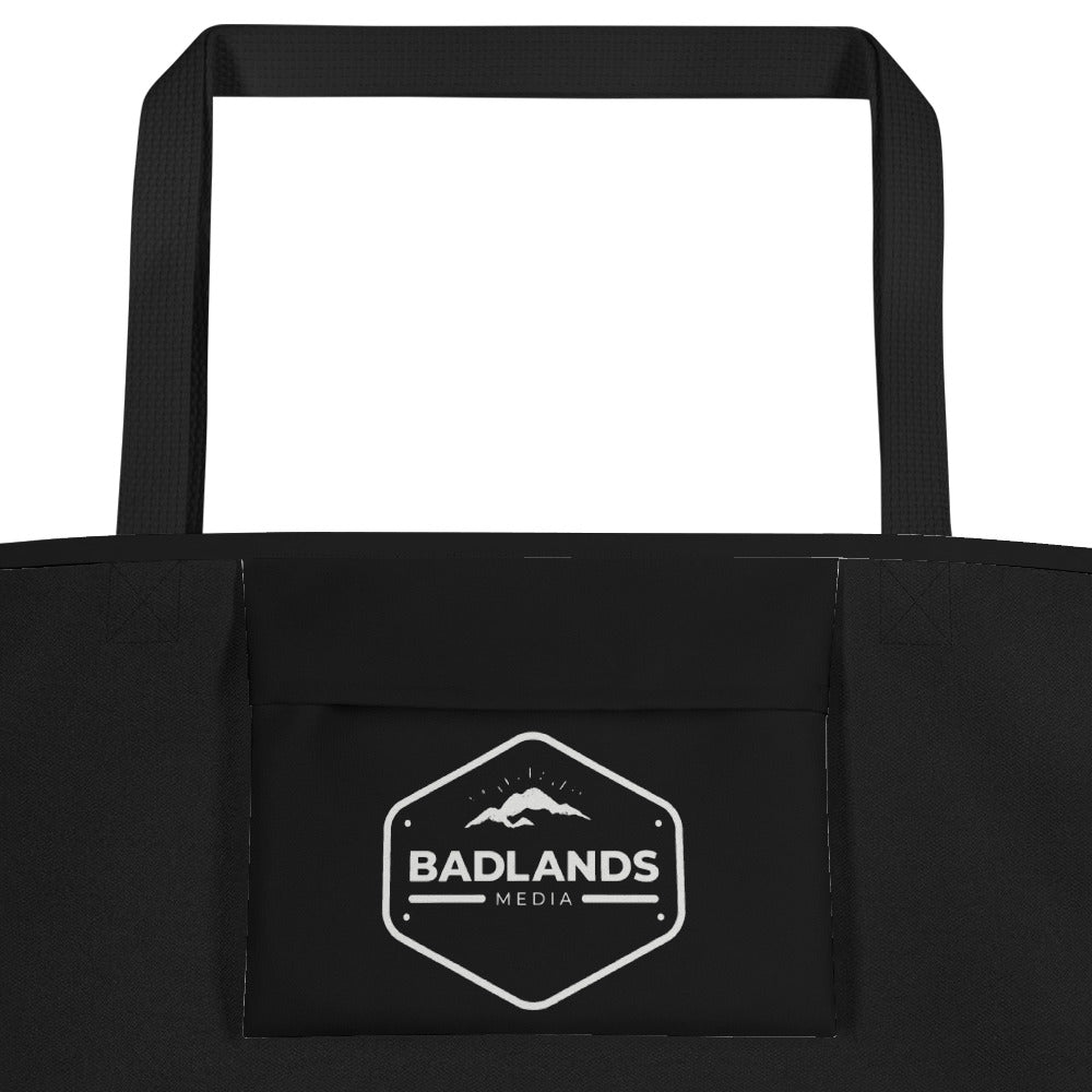 Badlands Extra Large Tote in black