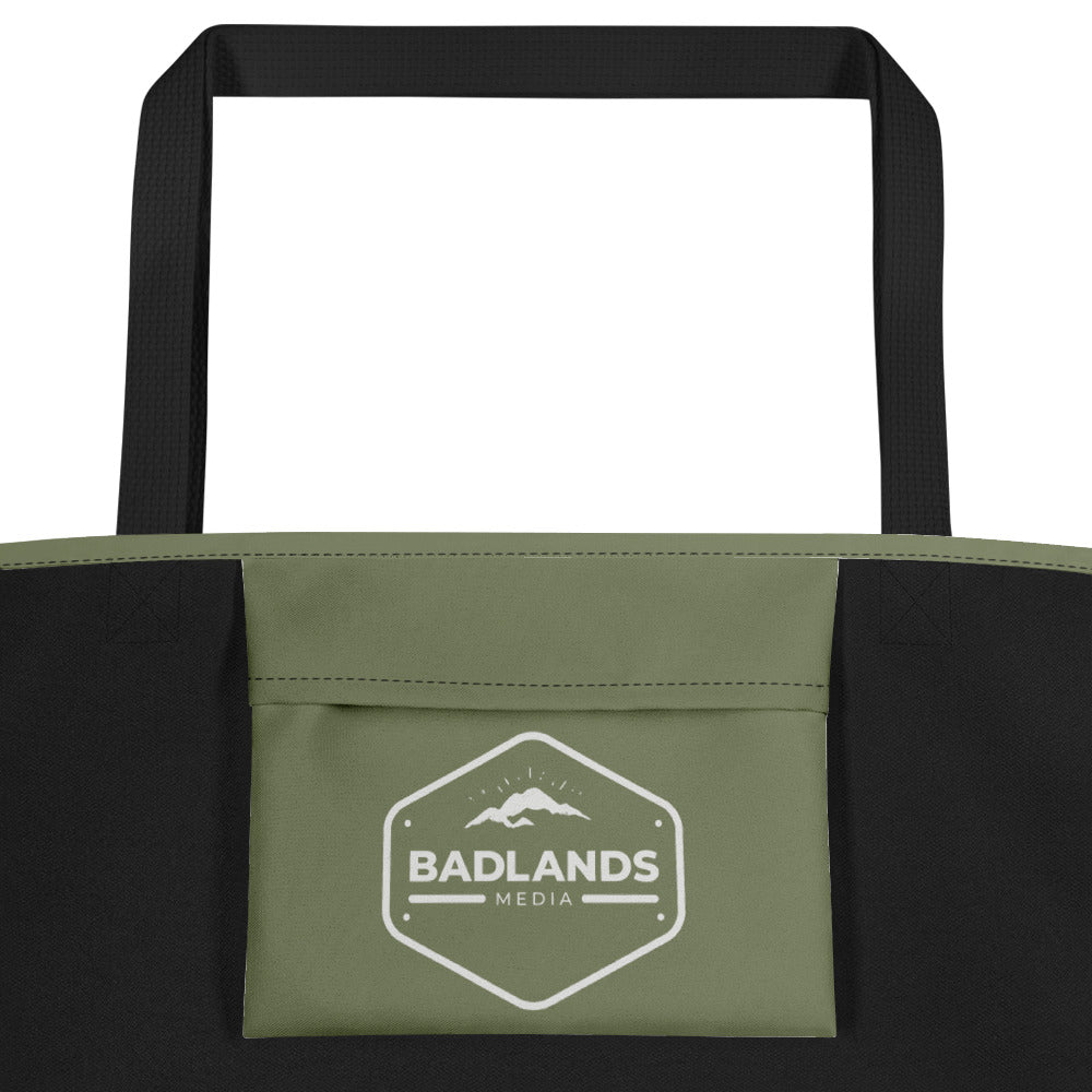 Badlands Extra Large Tote in olive