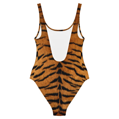 Badlands One-Piece Swimsuit in tiger