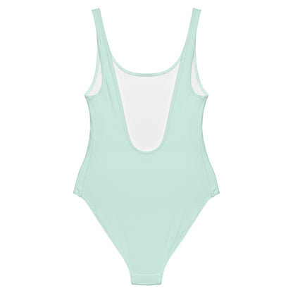 Badlands One-Piece Swimsuit in mint chip