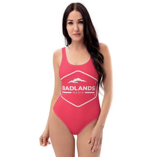 Badlands One-Piece Swimsuit in strawberry