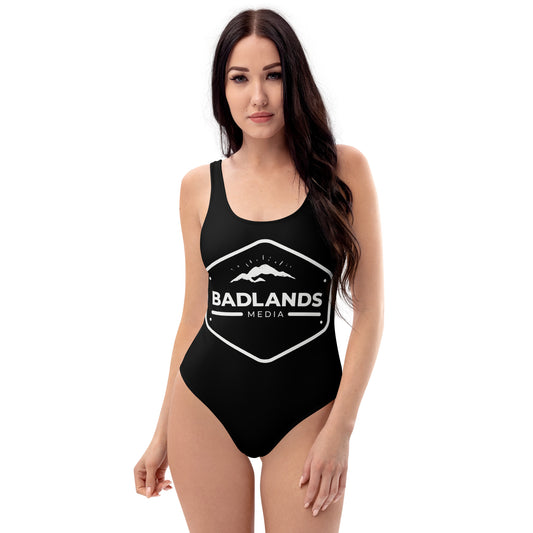 Badlands One-Piece Swimsuit in black