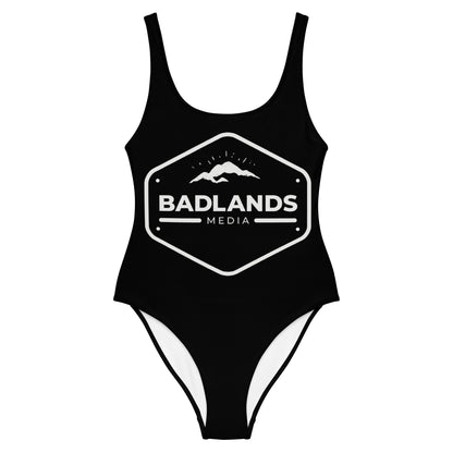 Badlands One-Piece Swimsuit in black